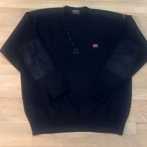 Paul & Shark V-Neck Pullover | Navy | Large